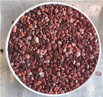 Red Pebble Stone