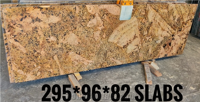 Gold Alaska Granite Cutter Slabs