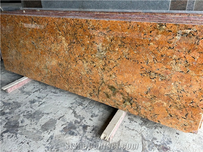 Olive Gold Granite  Slabs