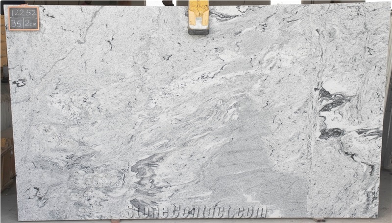 Viskont White Granite New Patter Slabs