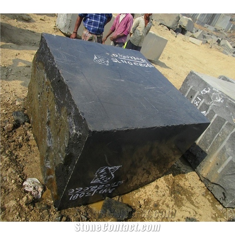 G20 Dark Bengal Black Granite Rough Blocks