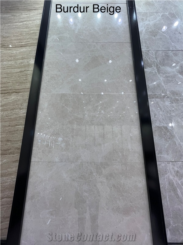 Burdur Beige Marble Slabs And Tiles