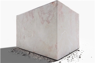 Crema Eda Rosa Marble Blocks