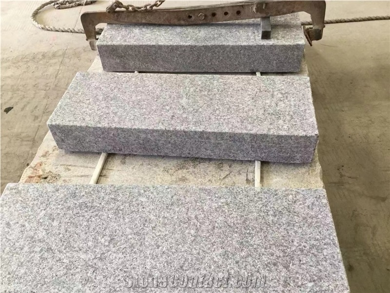 China Granite Flamed Kerbstone, Hot Sale Driveway  Kerb