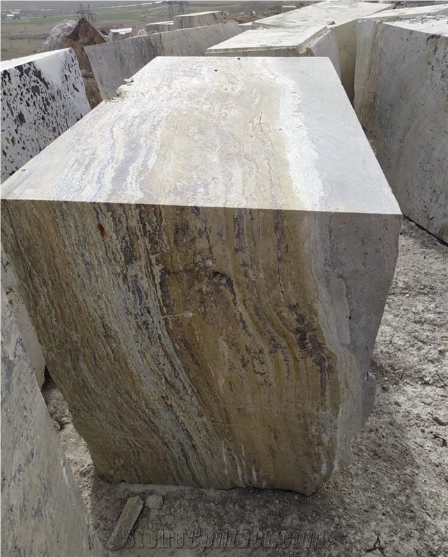 Silver Avanos Travertine Quarry