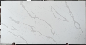 CALACATTA CLASSIC Quartz Slabs from China - StoneContact.com