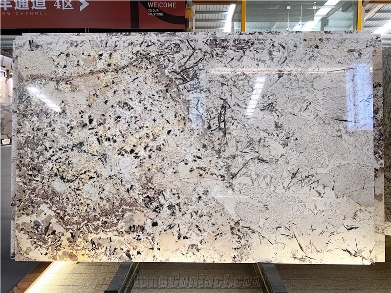 Delicatus White Granite Slab