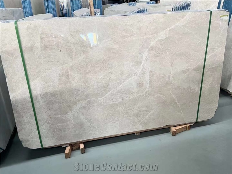 Good Price Vanilla Spider Beige Marble Slabs