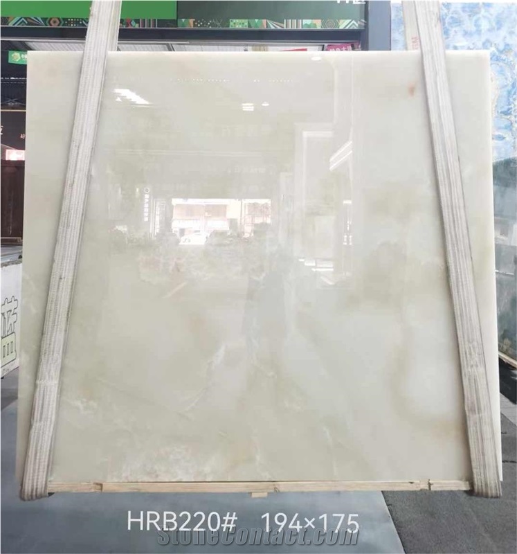 New Products White Onyx Slabs