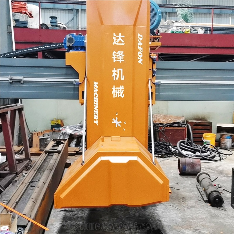 Multi Blade Stone Cutting Machine For Marble Granite