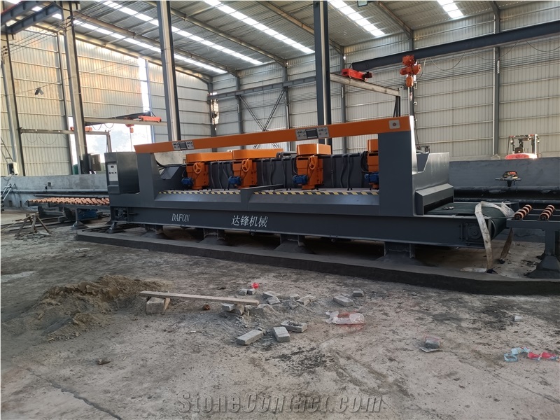 Multi-Disc Calibration Machine For Cutting Stone Slab