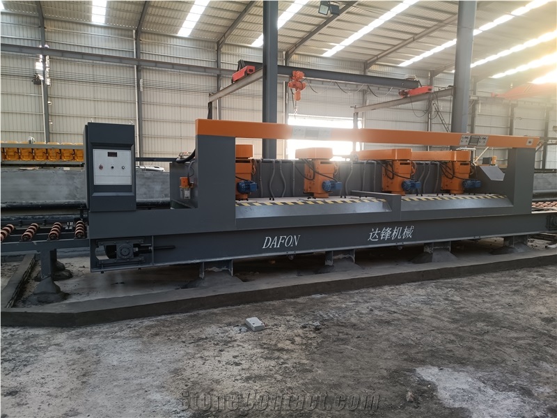 Multi-Disc Calibration Machine For Cutting Stone Slab
