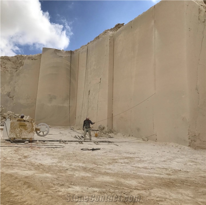 Imperial Bronze Limestone- Moca Beige Limestone Quarry