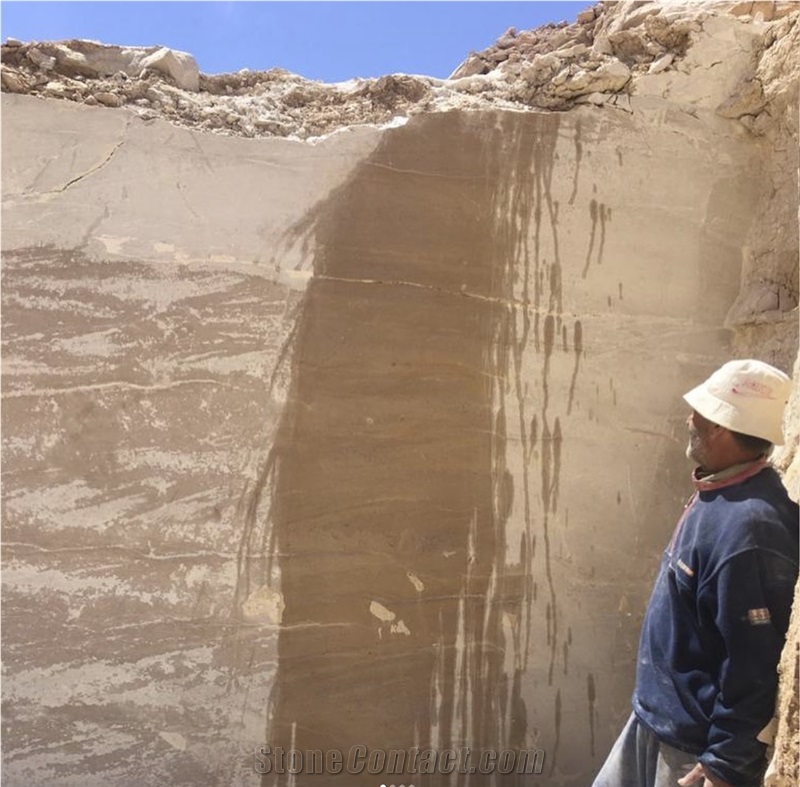 Imperial Bronze Limestone- Moca Beige Limestone Quarry