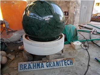 Green Floating Ball Fountain