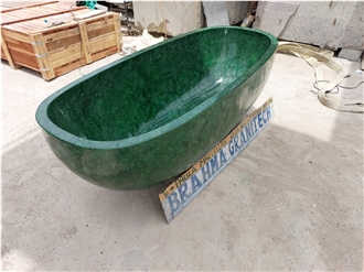 Stone Bathtub, Green Marble Bathtub