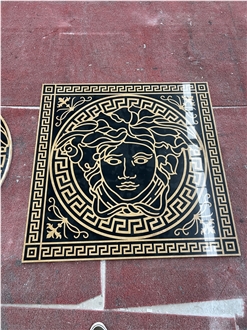 Customized Marble Waterjet Medallions