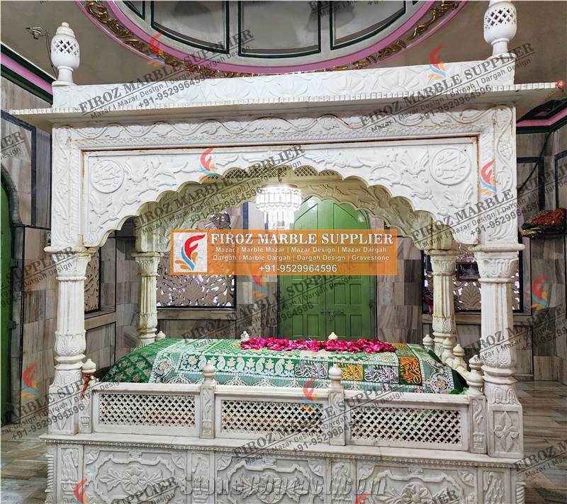 Iceberg White Marble Dargah Design