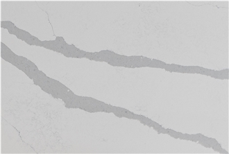 Artificial Quartz White Engineered Stone Slabs