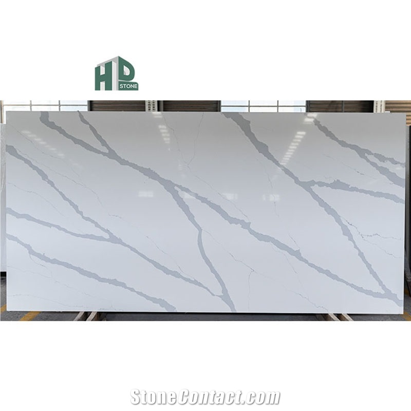 Calacata White Artificial Quartz Stone Slabs