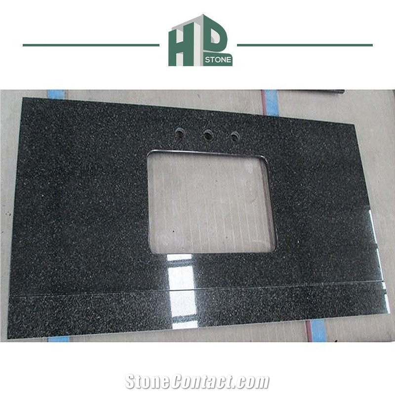 African Black Granite Countertops Bath Top