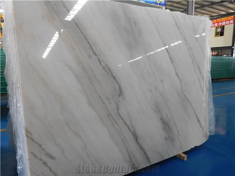 Factory Supply Chinese Guangxi White Marble Slabs