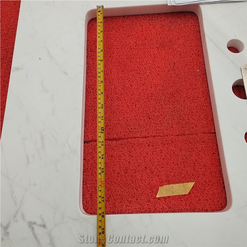 Goldtop Volakas White Marble Countertops For Bath Top