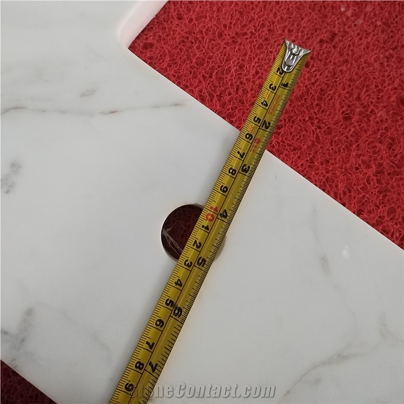 Goldtop Volakas White Marble Countertops For Bath Top