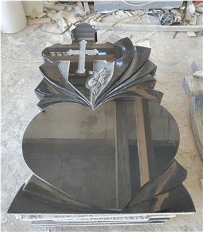 Pure Black Headstones