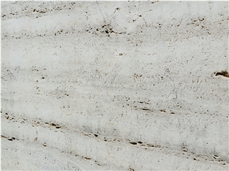 Extra White Travertine Slabs Matte Surface