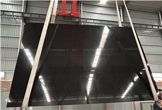 Black Galaxy Engineered Marble Slabs