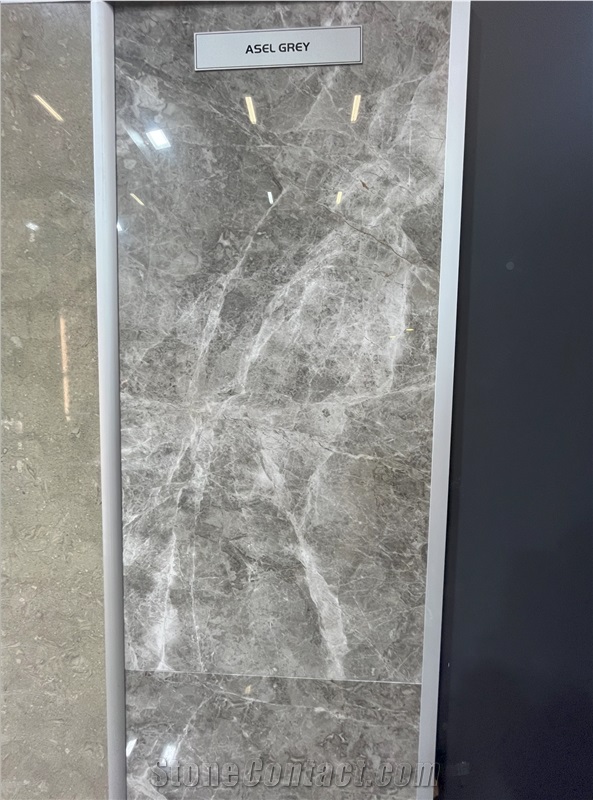 Asel Grey Marble Slabs