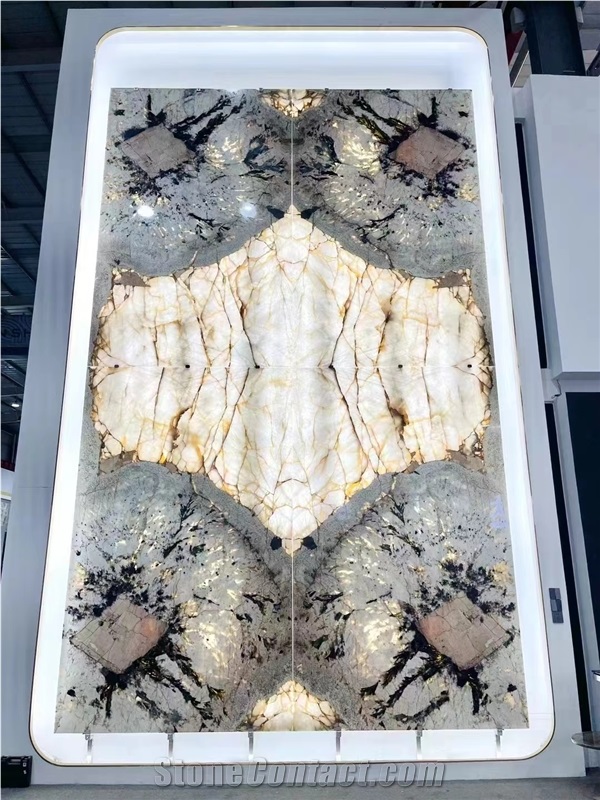 Brazilian Exotic Patagonia Quartzite Slabs For Furniture Use
