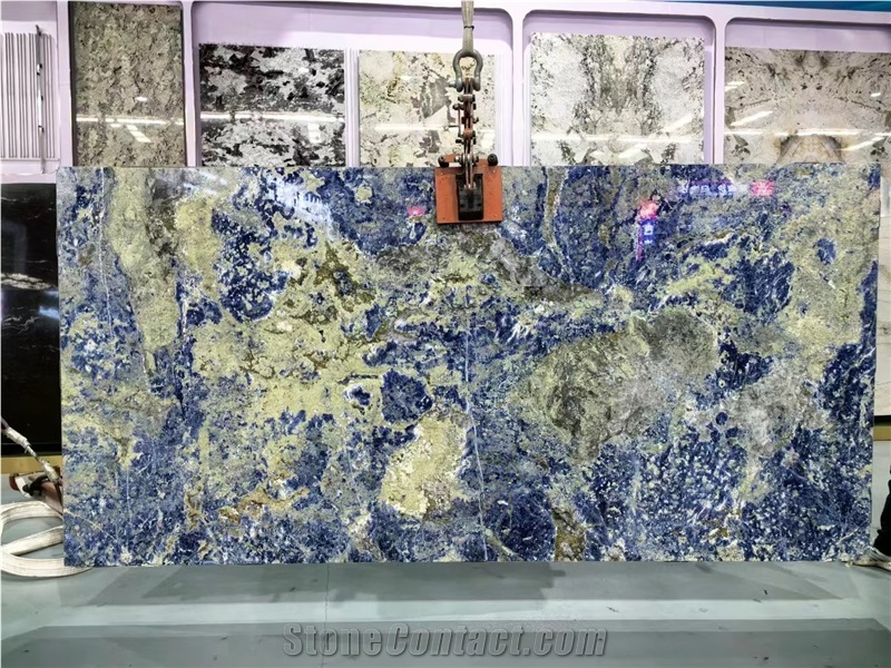 Luxury Stone Bolivian Blue Sodalite Slabs