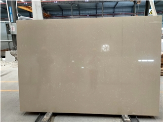 Beige Engineered Stone Slabs LS-S015