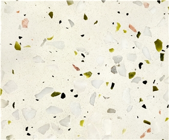 Terrazzo Tile Manufacturers Ivory White Terrazzo Floor Tiles