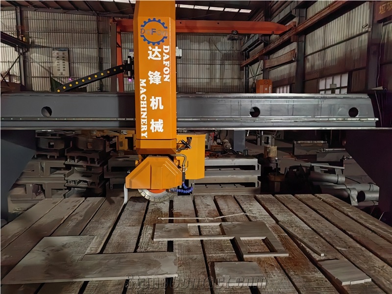 4+1 Monoblock Bridge Saw Machine For Marble Granite