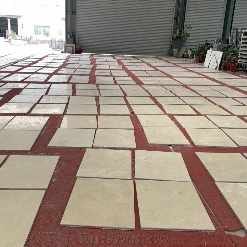 Italy Cross Cut Honeycomb Navona Travertine Tiles