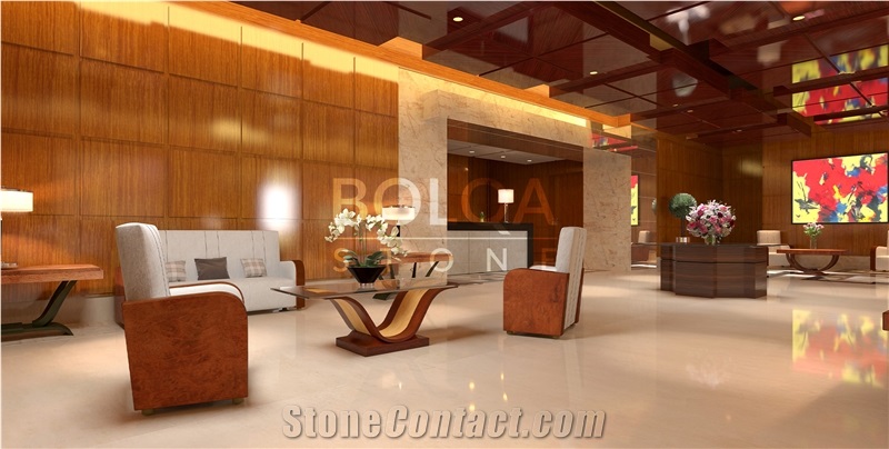 Iran Beige Limestone Slabs - Gohare Limestone