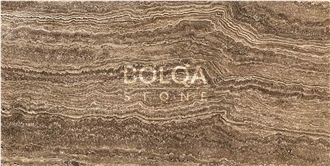 Iran Royal Brown Travertine Tiles - CODE S