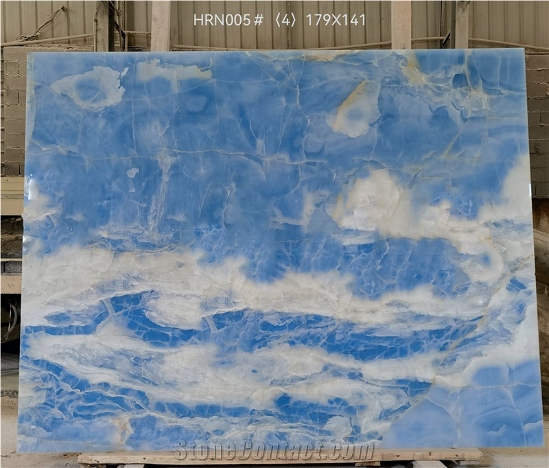 Turquoise Stone Blue Onyx Slabs