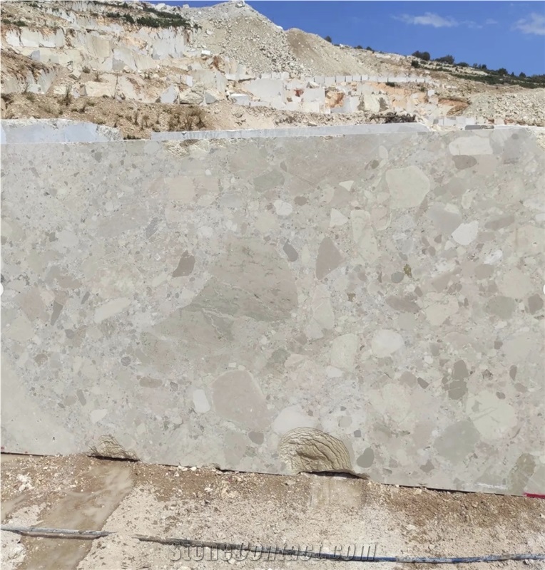 Breccia Beige Marble Blocks