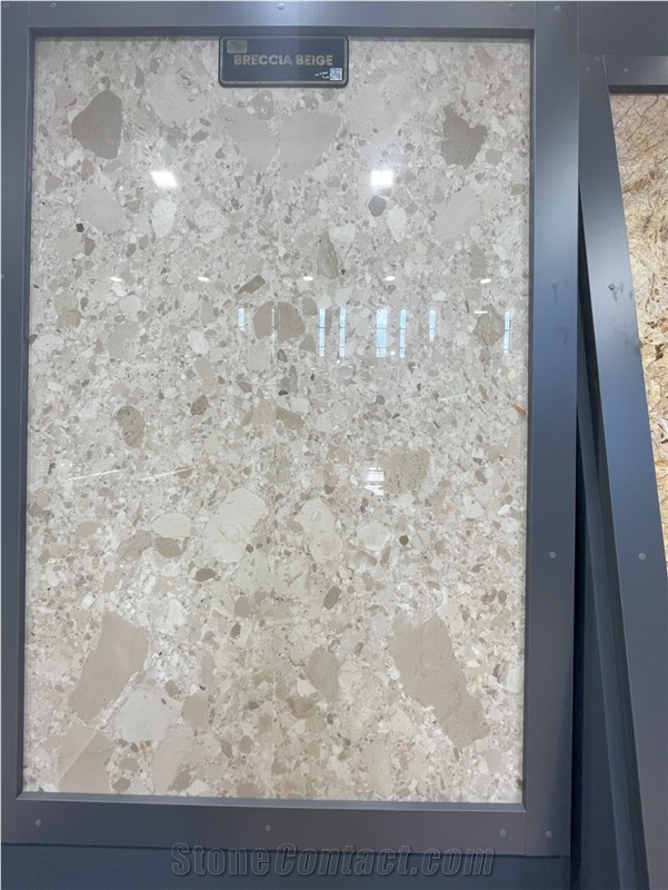 Breccia Beige Marble Slabs