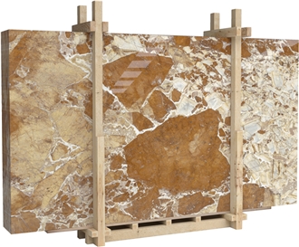 Brown Storm Marble Polished Or Honed Slabs