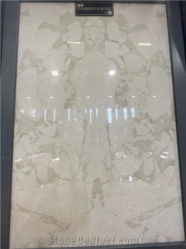 Calacatta Beige Marble Slabs