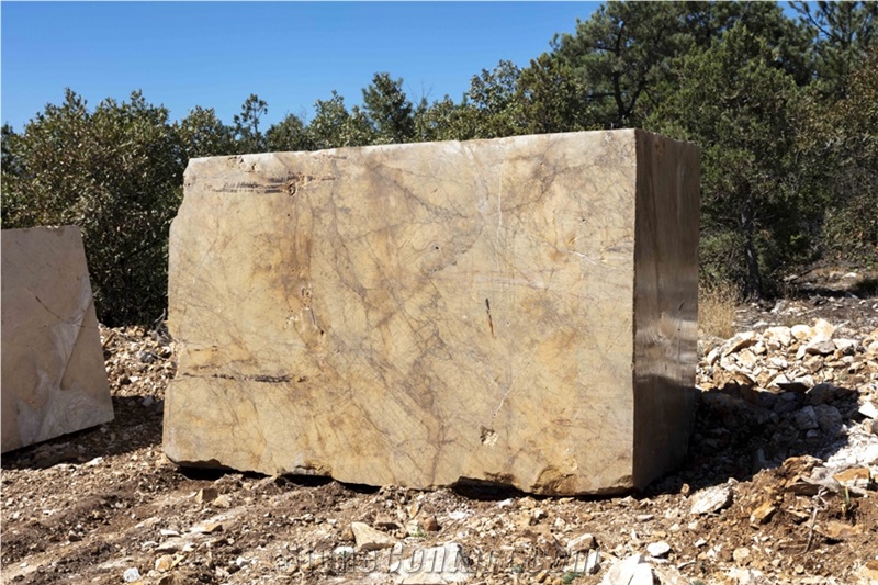 Golden Ivy Marble Blocks