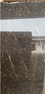Golden Black Marble Polished Tiles