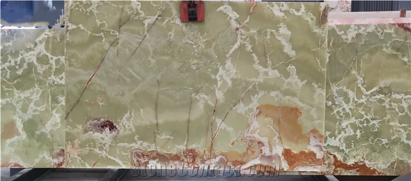 Ancient Green Onyx Slabs For Wall