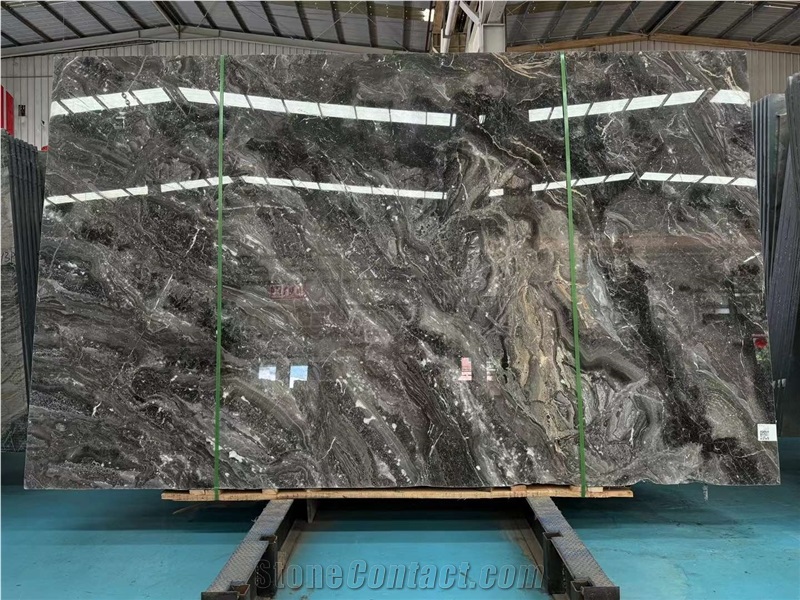 Arabescato Orobico Grigio Marble Slabs For Engineerings