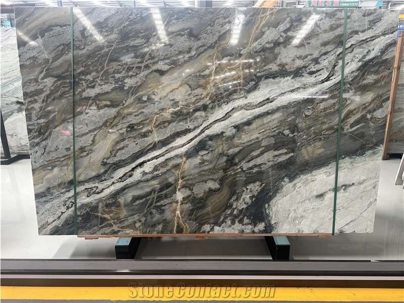 Good Quality Leonardo Da Vinci Marble Slabs For Decoration from China 